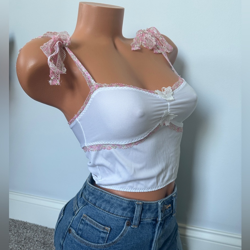 For love and lemons Hailey rib top - Picture 3 of 4